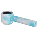 WHITE RHINO : White Rhino Handpipe to Straw Display, Glow in the Dark