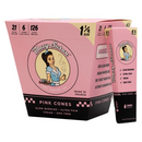 Blazy Susan Pink Pre-Roll Cones 6pk Display, 1 1/4 × 1