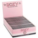 Rozy Pink Rolling Papers Display, 1 1/4 × 1