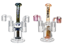 CHEECH : 6” DUAL DAB FUMED RIG