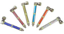 GLOW BAMBOOZLE HOLOGRAPHIC 5" METAL PIPE W/ GLOW-IN-THE-DARK O-RINGS