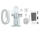 STUNDENGLASS: Polished Silver Gravity Infuser
