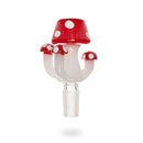 Red Eye Glass : 14mm Amanita Mushroom Pull-Out Bowl