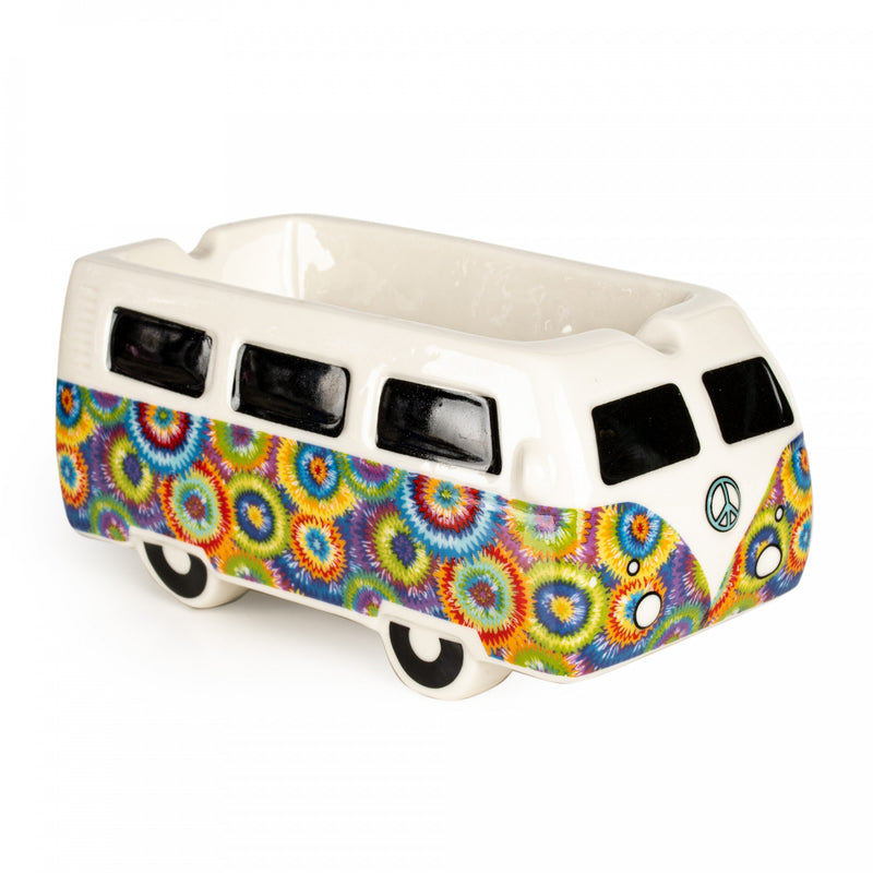 FASHION CRAFT : Flower Power Vintage Bus Ashtray