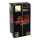 RAW: RAW Black Classic Cones 75pk, 1 1/4