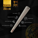 RAW: RAW Black Classic Cones 75pk, 1 1/4