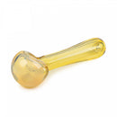RED EYE GLASS: 4.5" Hand Pipe W/Built-In Ash Catcher & Screen