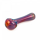 RED EYE GLASS: 4.5" Hand Pipe W/Built-In Ash Catcher & Screen