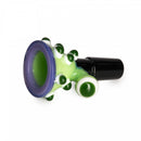 Red Eye Glass : 14mm Pop Art Cone Pull-Out