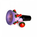Red Eye Glass : 14mm Pop Art Cone Pull-Out