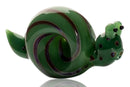 RED EYE GLASS: 4.5" Red Eye Glass Snail Pipe