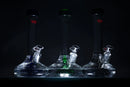 RED EYE TEK: 9.5" Red Eye Glass Bell Base With Bell Perc