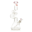 RED EYE GLASS : 16" Red Eye Glass 7mm Loop D-Loop Water Pipe