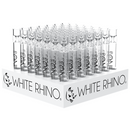 WHITE RHINO : White Rhino XL Glass Chillum