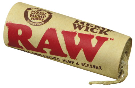 RAW : RAW Hemp Wick Display, 20 ft