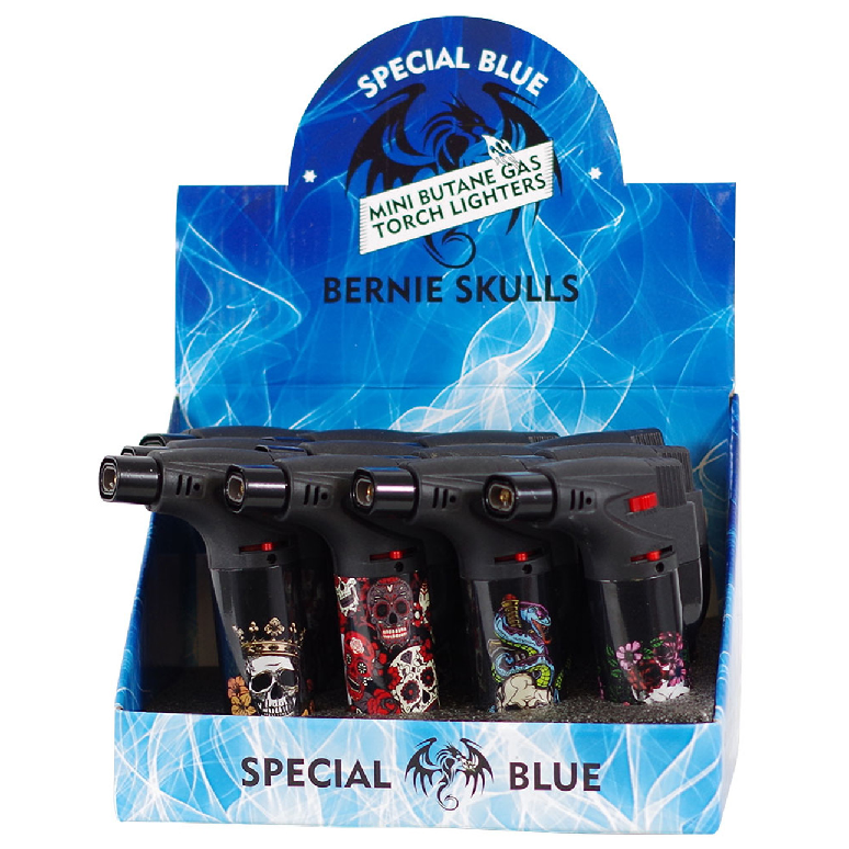 Special Blue 4.5” Bernie Torch Display