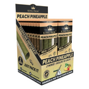 KING PALM : King Palm Cones 2pk Display, Mini, Peach Pineapple