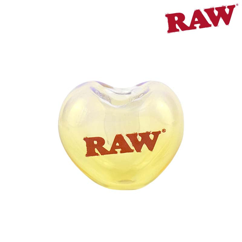 RAW : GLASS HEART CONE HOLDER