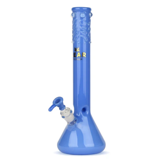 GEAR PREMIUM: 14" Beaker Tube (silver fumed and free-hand worked top)
