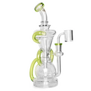 GEAR PREMIUM : 10" Crystal Glide Triple Uptake Dual Chamber Concentrate Recycler