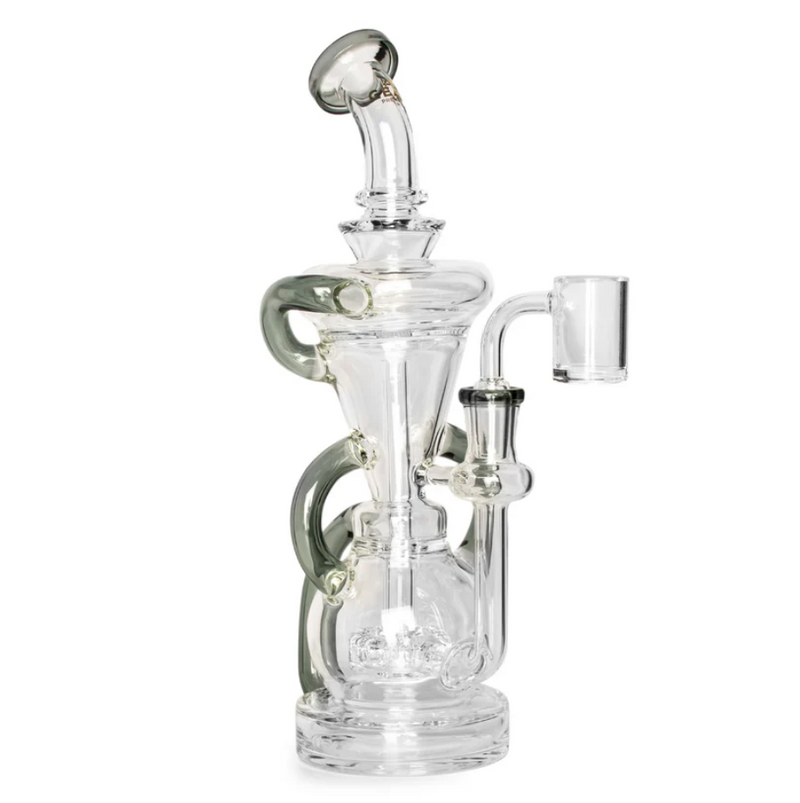 GEAR PREMIUM : 10" Crystal Glide Triple Uptake Dual Chamber Concentrate Recycler
