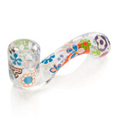 CHEECH & CHONG: 5.5" Power to the Flower Sherlock Hand Pipe