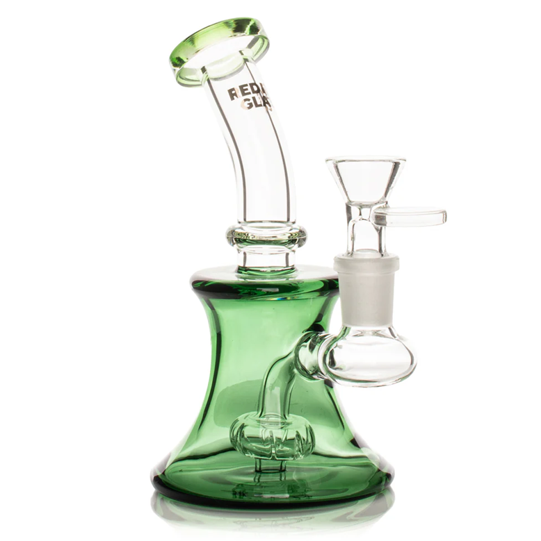 RED EYE: Red Eye Glass 5″ I-Yah UFO Perc Bong