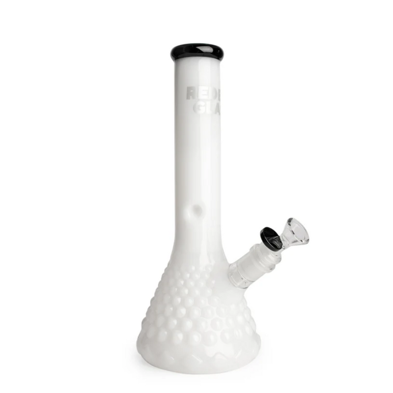 RED EYE GLASS : 12" Hermes Beaker Base Water Pipe