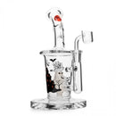 RED EYE GLASS : 8" Ghost Concentrate Rig