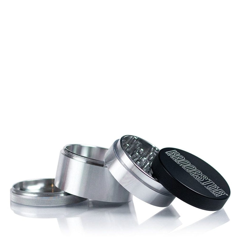 KANNASTOR : 4pc Solid Body Grinders silver