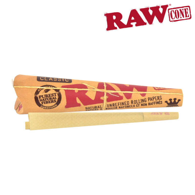 RAW : RAW PRE-ROLLED CONE KS – 3/PACK