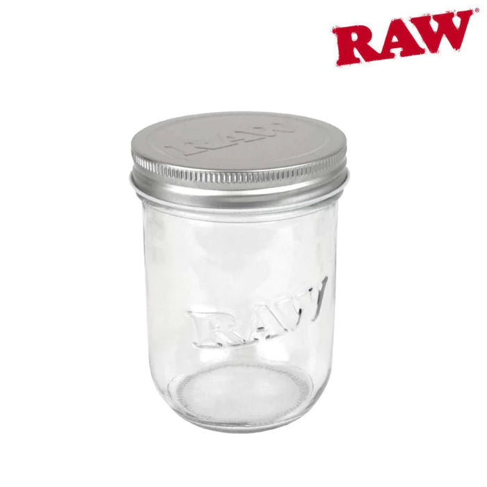 Raw Mason Jars - 6oz, 10oz, 16oz