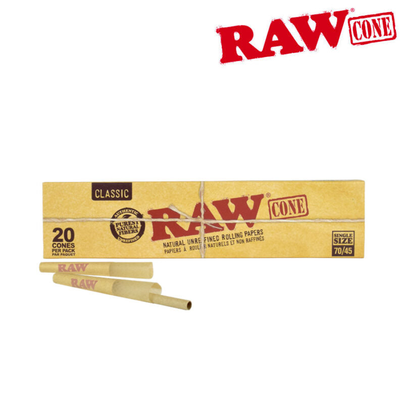 RAW PRE-ROLLED CONES 70/45mm (Sold Individual)