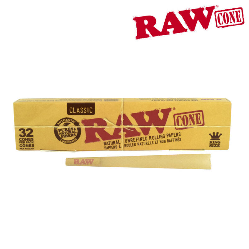 RAW : RAW PRE-ROLLED CONE KS – 32/PACK