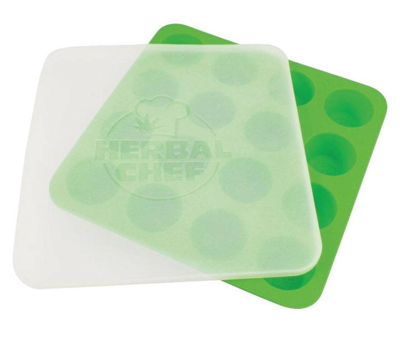 Herbal Chef 8.5" x 8.5" Silicone Tray w/ Lid