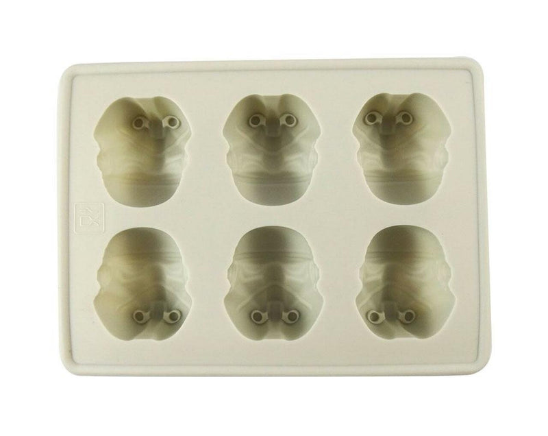 Dope Molds Silicone Gummy Mold - 6 Cavity White/Grey Storm Trooper