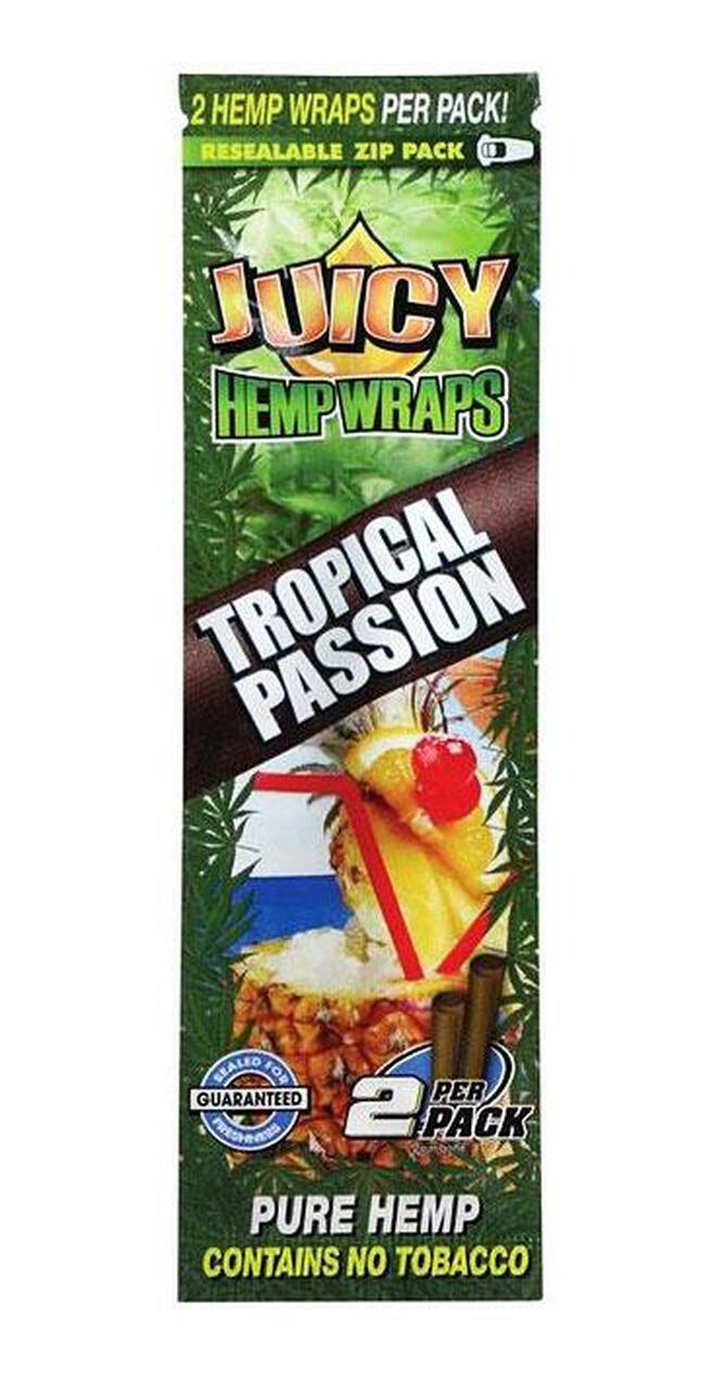 Juicy Jay Hemp Wraps 2x,- Tropical Passion