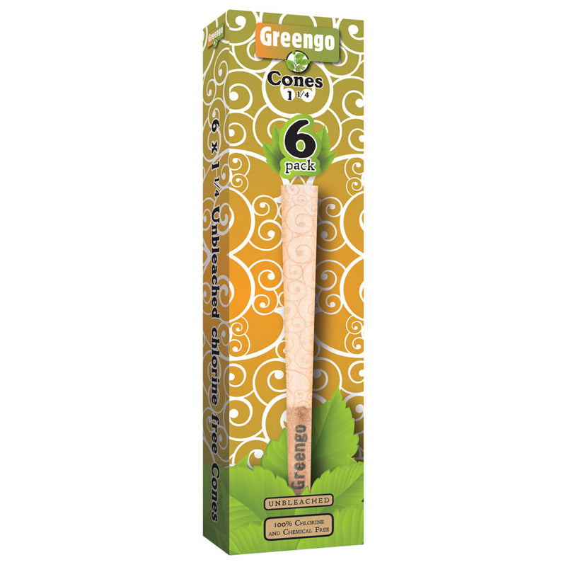 Greengo 1 1/4 84/26 mm 6-Pack Cones