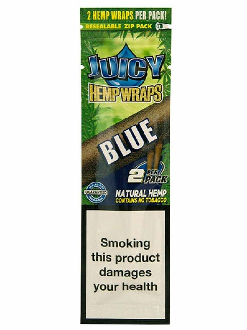 JUICY JAY: Juicy Jays Terp Hemp Wraps Blue