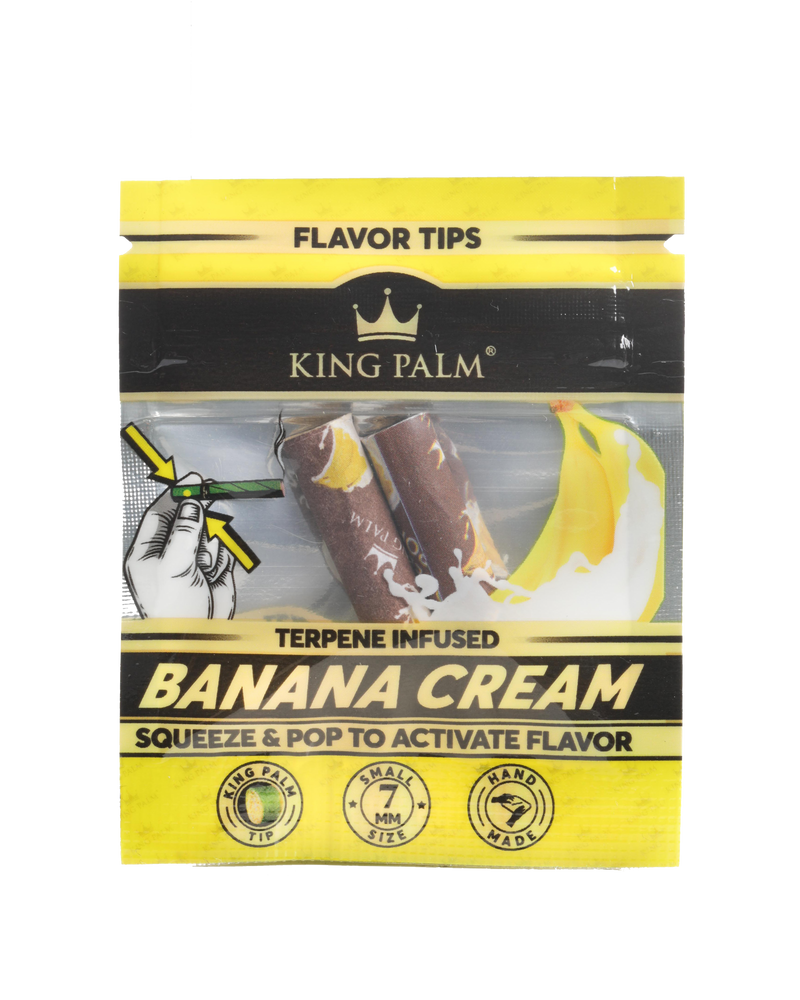 King Palm Terps Filters Display (Banana Cream)
