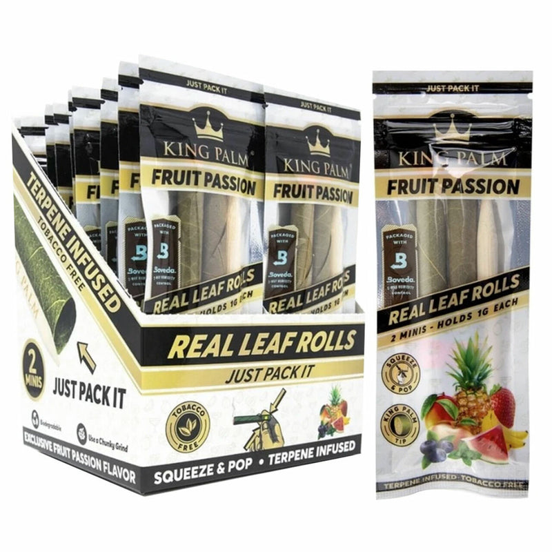 King Palm: Fruit Passion (minis holds 1 gram each)
