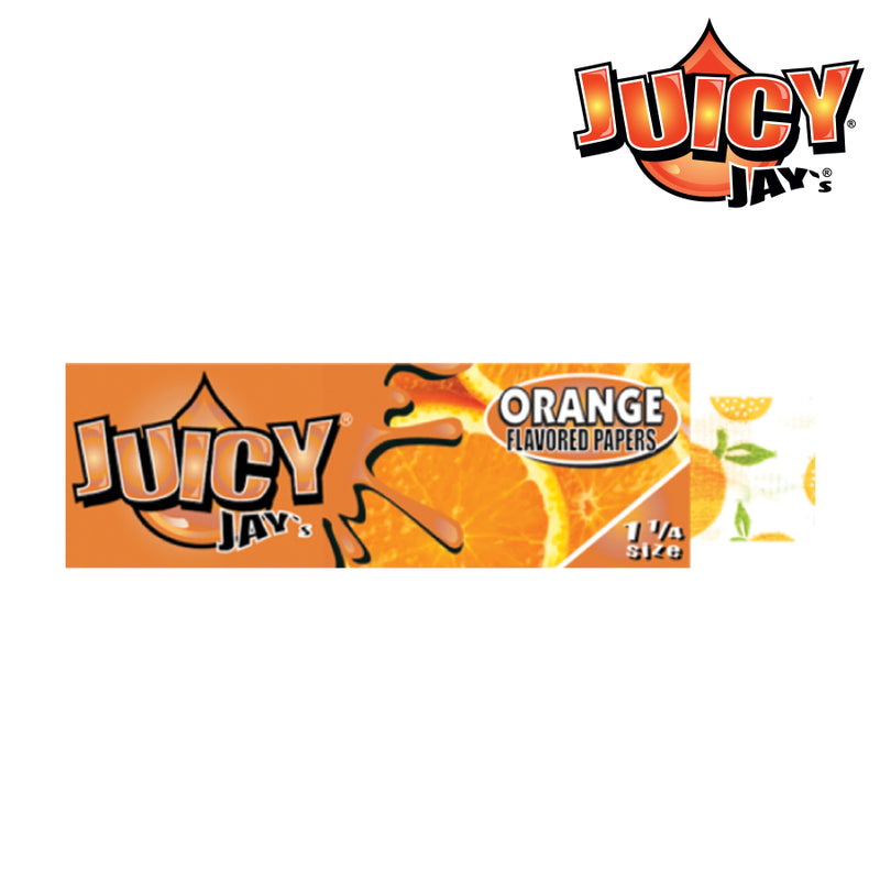 JUICY JAY’S 1¼ ORANGE Rolling Papers