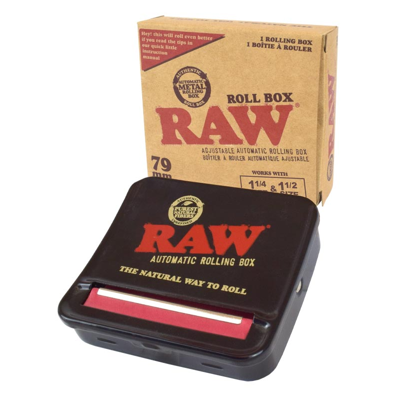 RAW: RAW Black Plastic RollBox, 79 mm