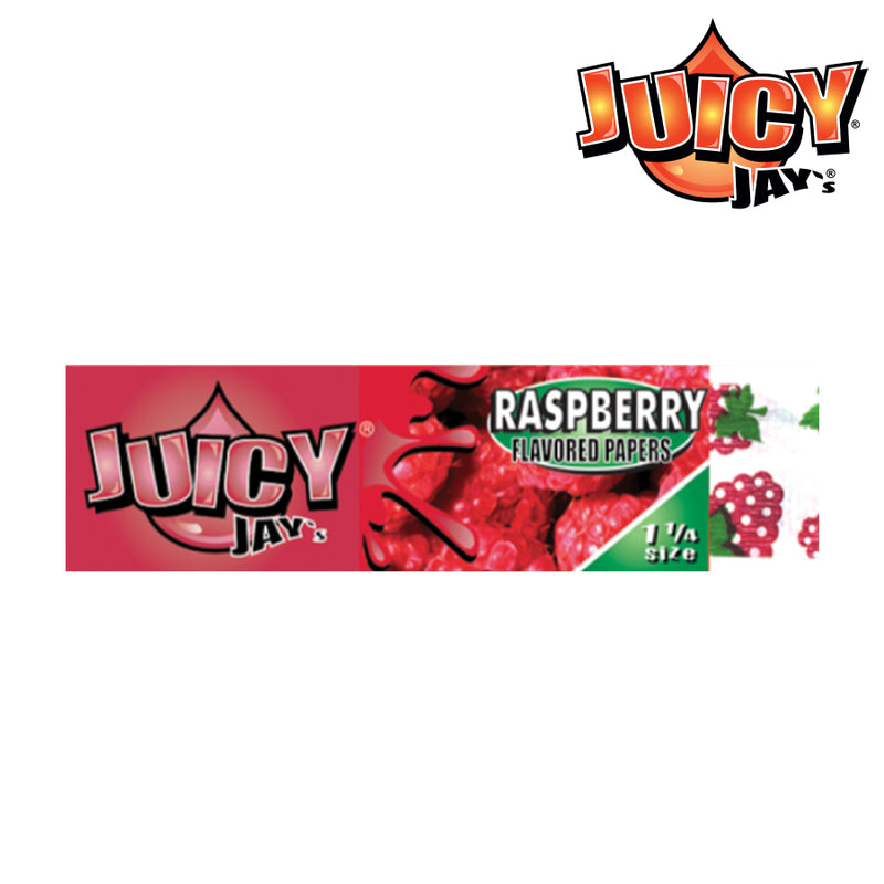 JUICY JAY’S 1¼ – RASPBERRY Rolling Papers