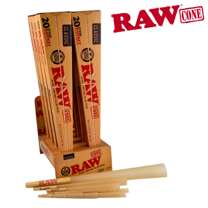 RAW: 20 STAGE RAWKET LAUNCHER CONES