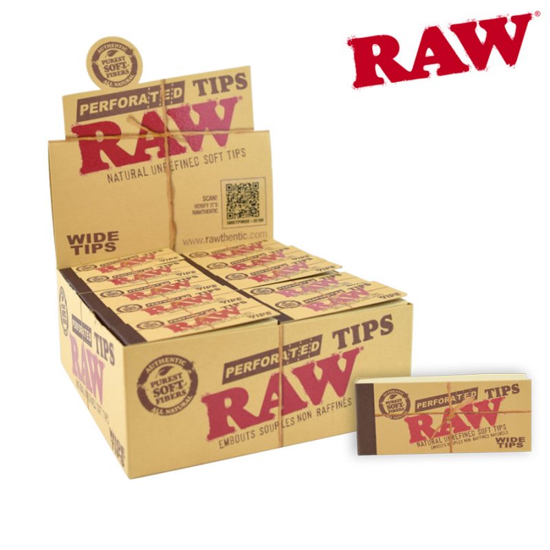 RAW TIPS – WIDE PERFORATED