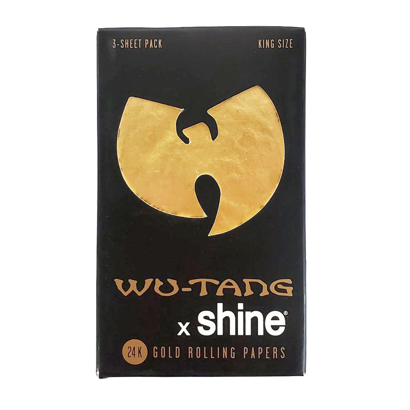 WUTANG: Shine & Wu-Tang Collab 24K Gold King Size Papers