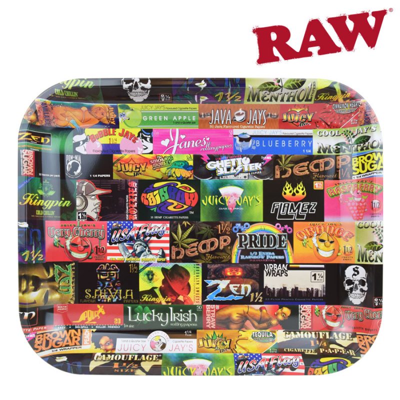 ROLLING PAPER HISTORY 101 ROLLING TRAY – LARGE