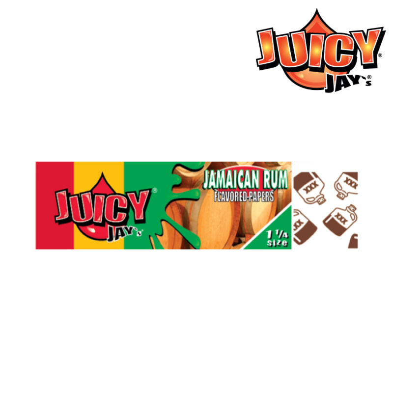 JUICY JAY’S 1¼ – JAMAICAN RUM Rolling Papers