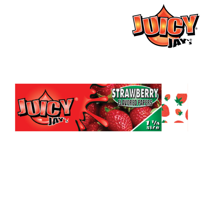 JUICY JAY’S 1¼ – STRAWBERRY Rolling Papers